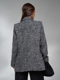 Пиджак ISSA Plus модель 15107A_серый Фото