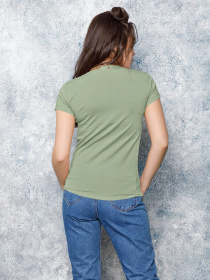 Футболка ISSA Plus модель WN20-126_мятный Фото