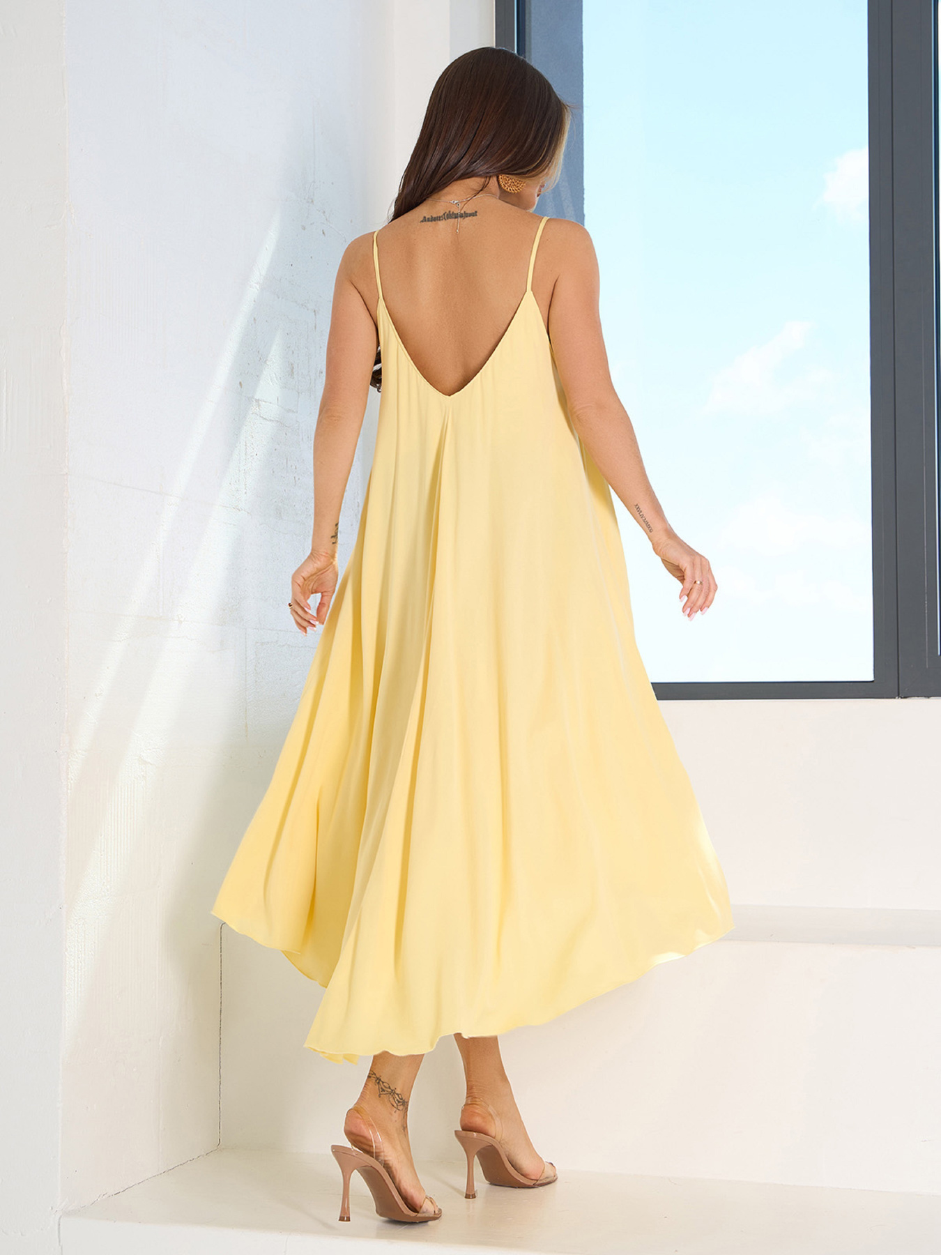 Сарафан ISSA Plus модель 14801_желтый Фото