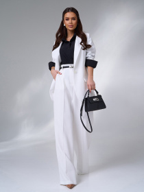 Діловий костюм ISSA Plus модель 15051_белый Фото