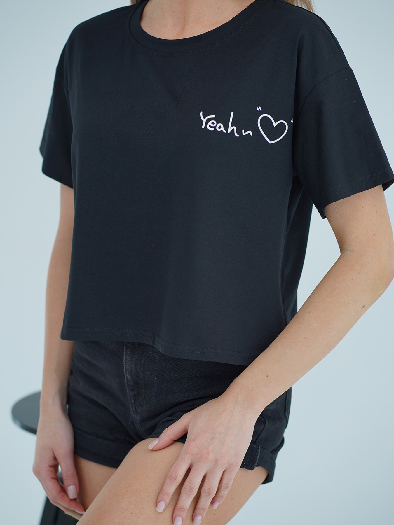 Футболка ISSA Plus модель WN20-709_черный Фото