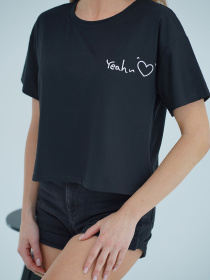 Футболка ISSA Plus модель WN20-709_черный Фото