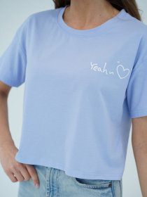 Футболка ISSA Plus модель WN20-709_голубой Фото