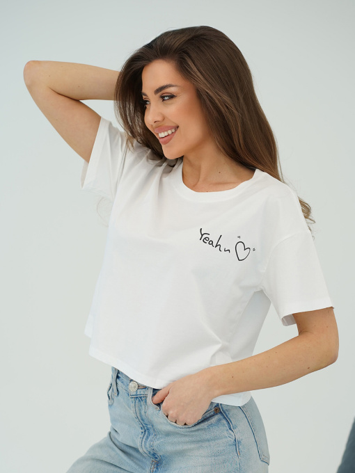 Футболка ISSA Plus модель WN20-709_белый Фото