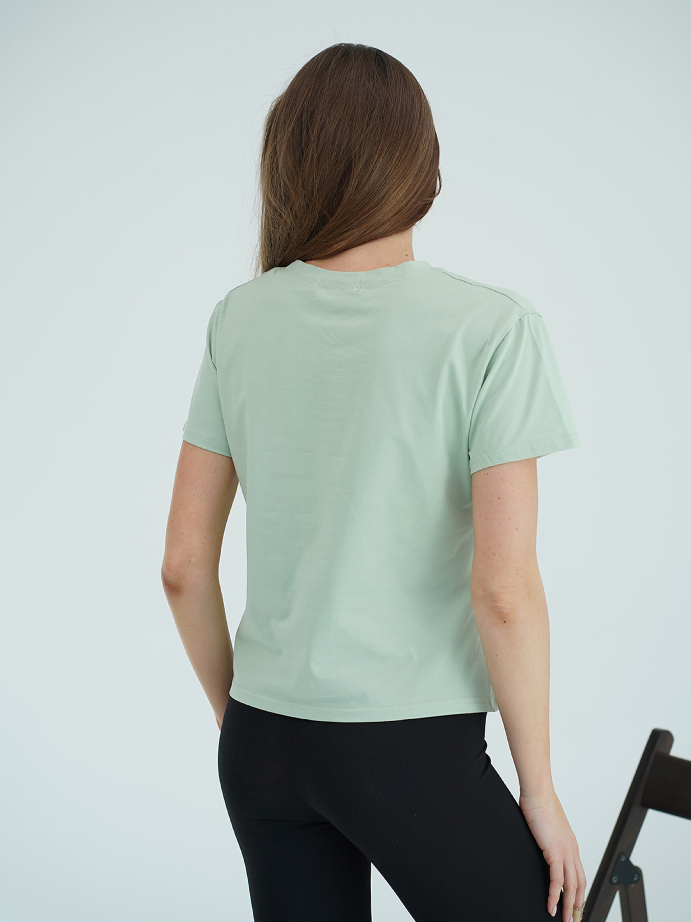 Футболка ISSA Plus модель WN20-710_хаки Фото