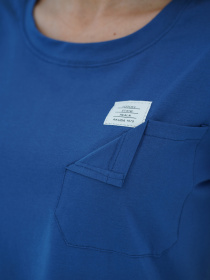 Футболка ISSA Plus модель WN20-710_темно_синий Фото