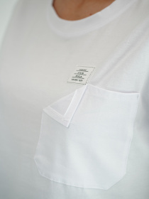 Футболка ISSA Plus модель WN20-710_белый Футболка ISSA Plus модель WN20-710_белый Фото