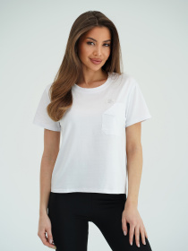 Футболка ISSA Plus модель WN20-710_белый Футболка ISSA Plus модель WN20-710_белый Фото