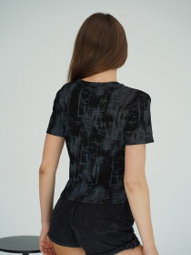 Футболка ISSA Plus модель WN20-711_черный Фото