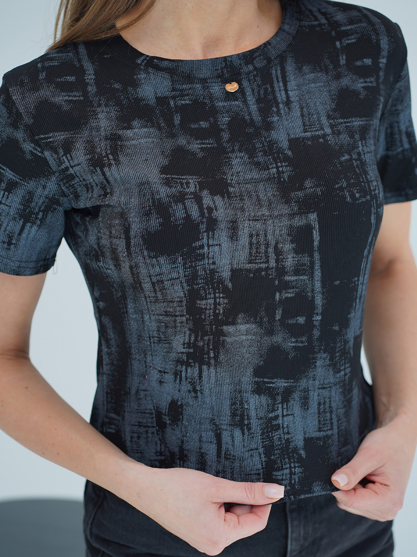 Футболка ISSA Plus модель WN20-711_черный Фото