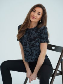 Футболка ISSA Plus модель WN20-712_черный Фото