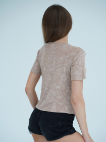 Футболка ISSA Plus модель WN20-712_бежевый Фото