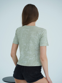 Футболка ISSA Plus модель WN20-712_хаки Фото