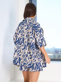 Костюм ISSA Plus модель 15136_синий Фото