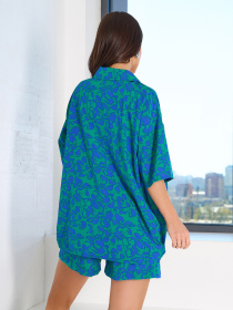 Повсякденний костюм ISSA Plus модель 15138_зеленый Фото