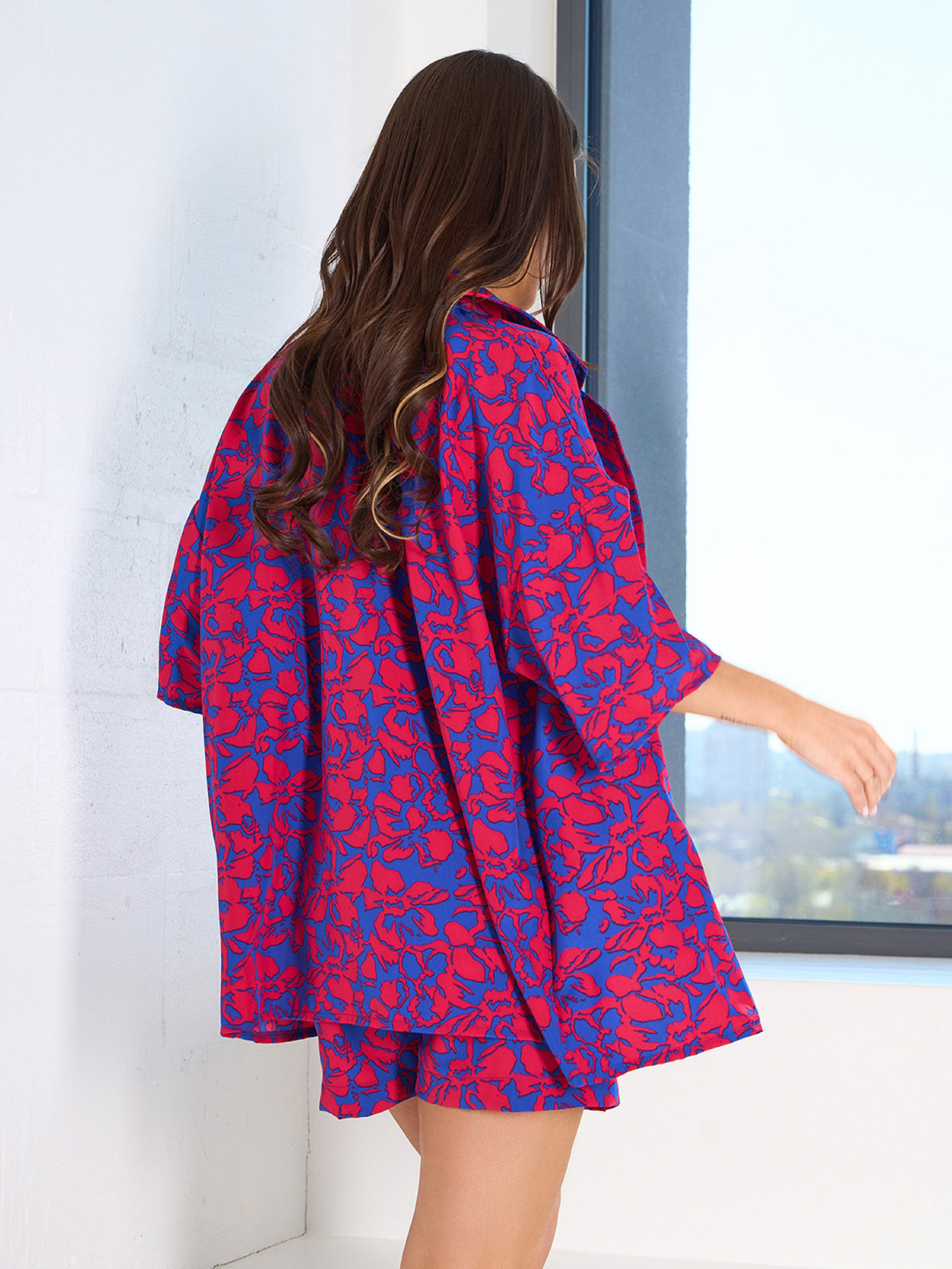 Повсякденний костюм ISSA Plus модель 15138_синий Фото