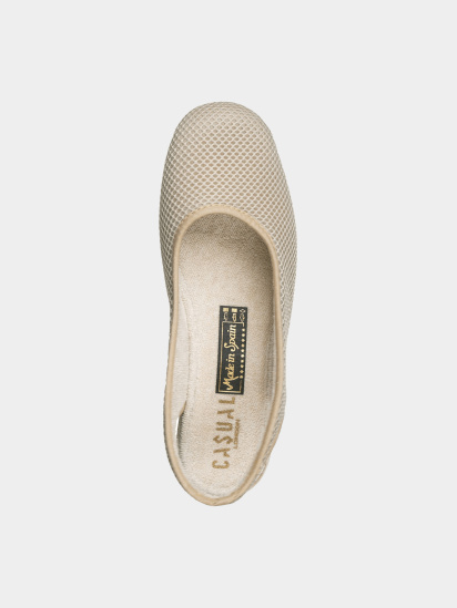 Туфли Casual модель Кеж-S 235 beige-ж-181 — фото 4 - INTERTOP
