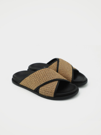 Шльопанці URBAN TRACE модель D27083-803-BLACK Фото