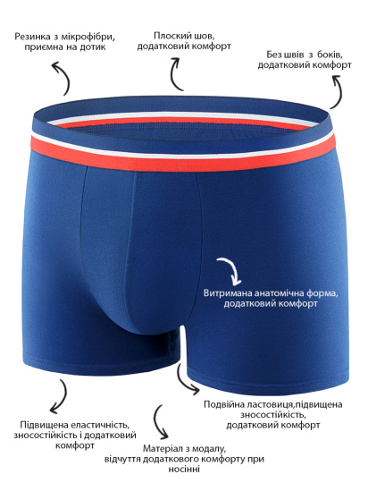 Трусы Uniconf модель BBM60RDB — фото 4 - INTERTOP