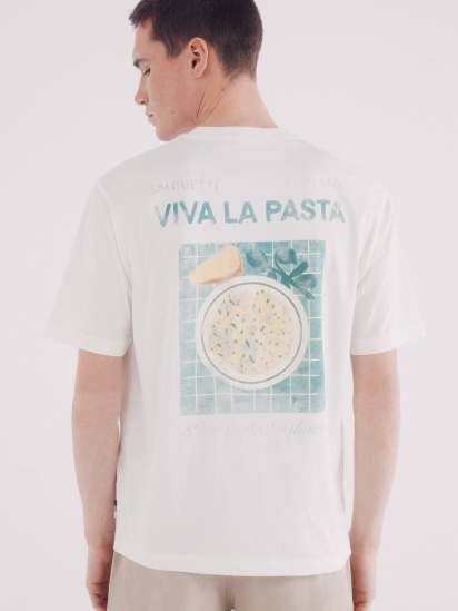 Футболка Long live pasta модель 269156-96 — фото - INTERTOP