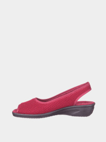 Босоніжки Casual модель Кеж-S 267 bordo-ж-181 Фото