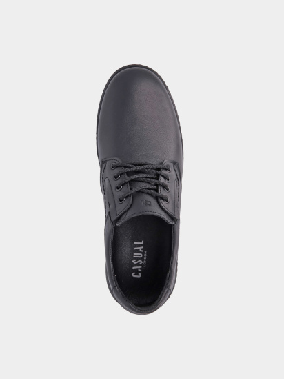 Туфлі Casual модель Кеж-39Casual/7-1-чорн/8-ч-242 — фото 4 - INTERTOP