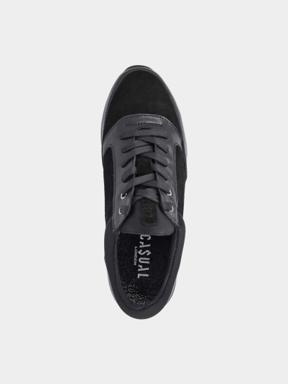 Напівчеревики Casual модель Кеж-t1201-21-чорн/8-ж-251 — фото 4 - INTERTOP