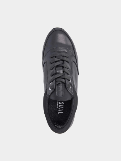 Напівчеревики Casual модель Кеж-t1201-2-чорн/8-ж-251 — фото 4 - INTERTOP