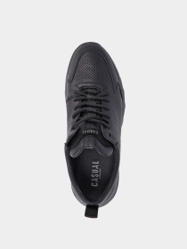 Кроссовки повседневные Casual модель Кеж-12/1/7-1-чорн./8-ч-241 Фото