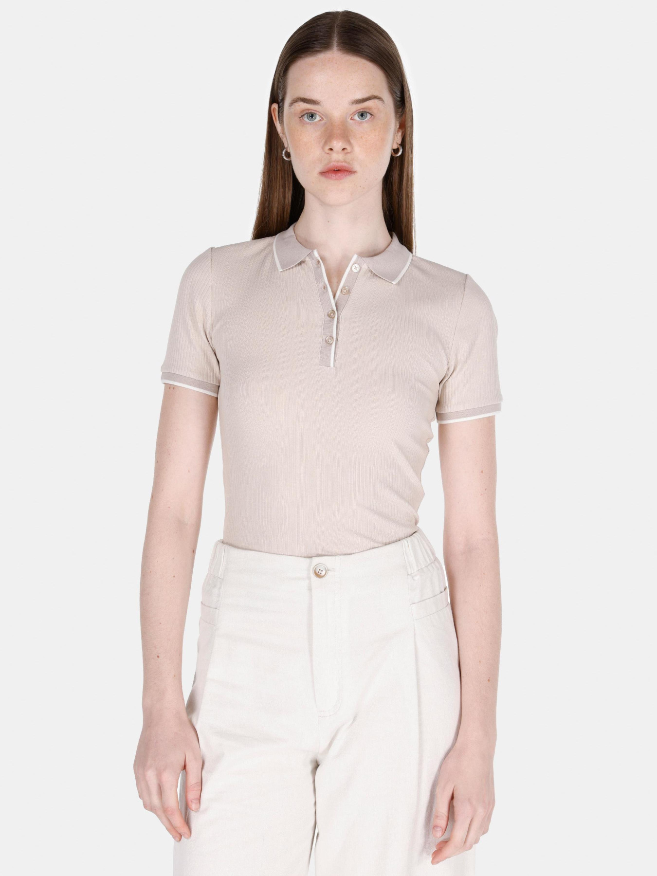 Футболки и поло Colin’s модель CL1074585_Q1.V1_BEI Фото