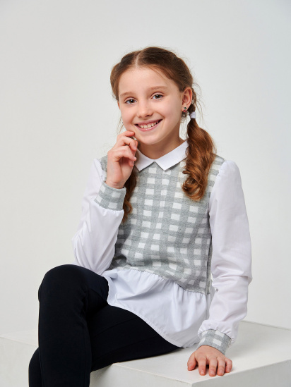 Сорочка SMIL модель smil_116583-kletka — фото - INTERTOP