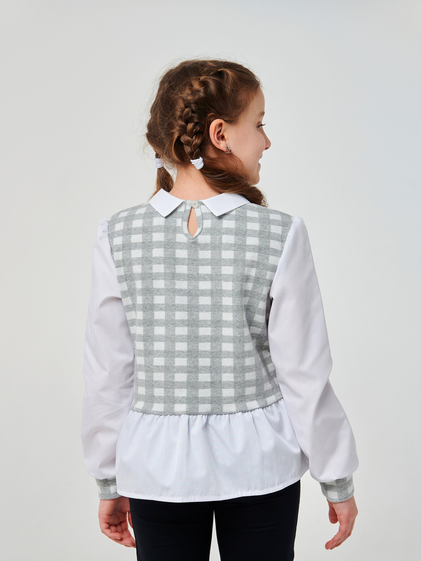 Рубашка повседневная SMIL модель smil_116583-kletka Фото