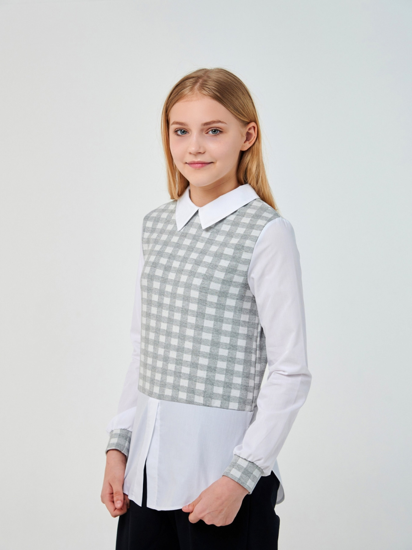 Сорочка SMIL Модель smil_116593-kletka Фото