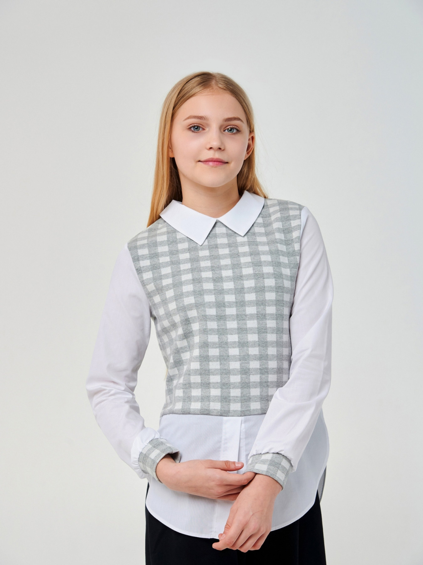 Сорочка SMIL Модель smil_116593-kletka Фото