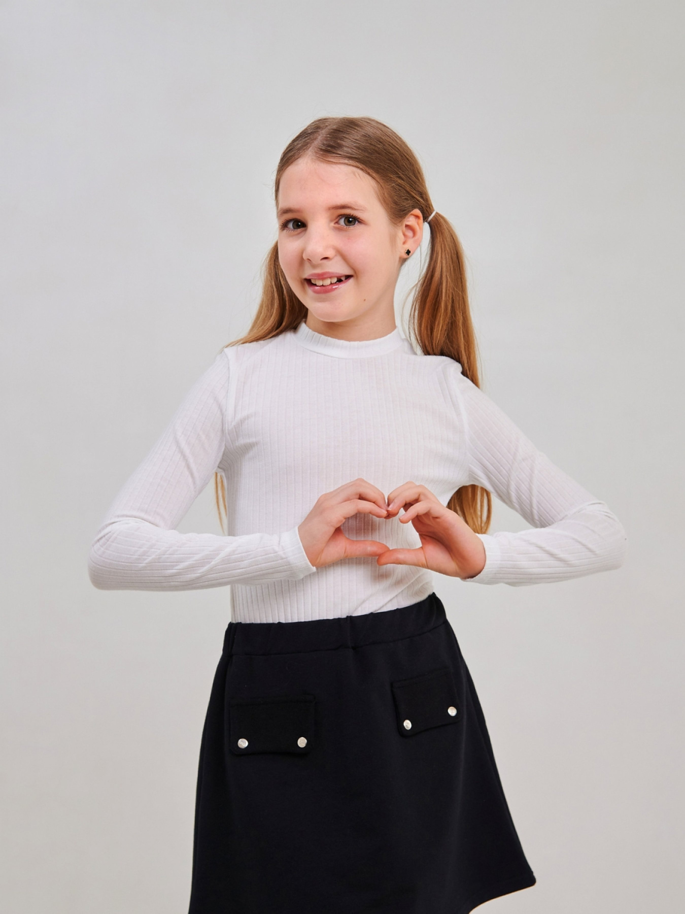 Лонгслив SMIL модель smil_114991-belyj Фото