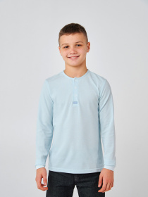 Лонгслив SMIL модель smil_114966-goluboj Фото