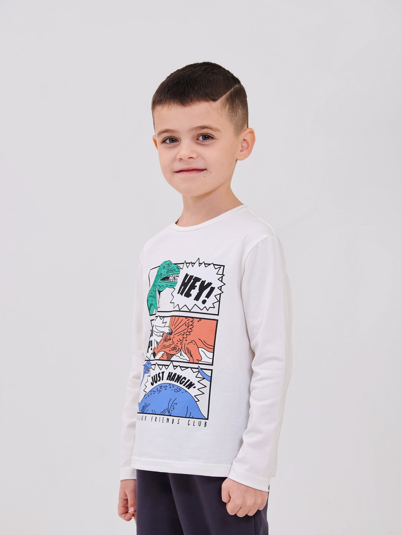 Лонгслів SMIL модель smil_114006-molocnyj Фото