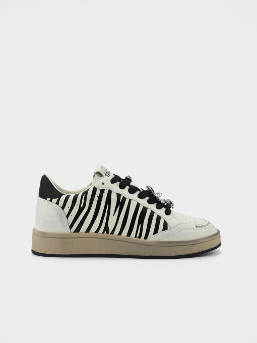 Кеды URBAN TRACE модель UT24-W-1134-2_pr-nt_zebra Фото