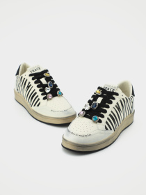 Кеды низкие URBAN TRACE модель UT24-W-1134-2_pr-nt_zebra Фото
