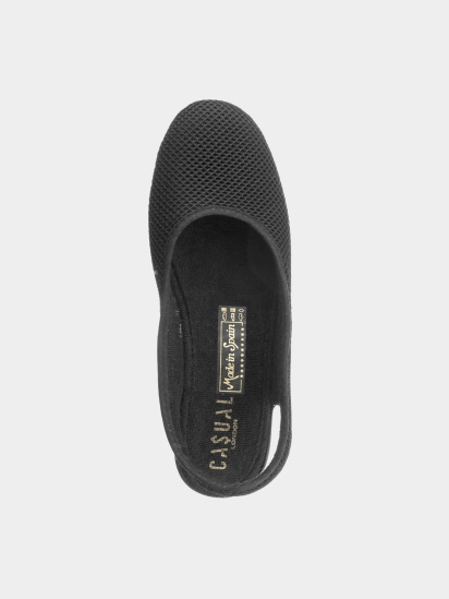 Туфлі Casual модель Кеж-S 235 black-ж-191 — фото 4 - INTERTOP