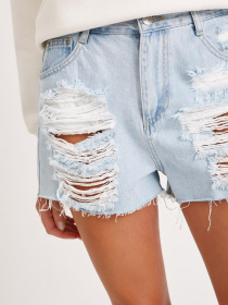 Джинсові шорти DIVERSE модель 10037228 Фото