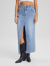 Джинсовая юбка DIVERSE модель 10044122 Фото