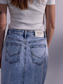 Джинсовая юбка DIVERSE модель 10045142 Фото