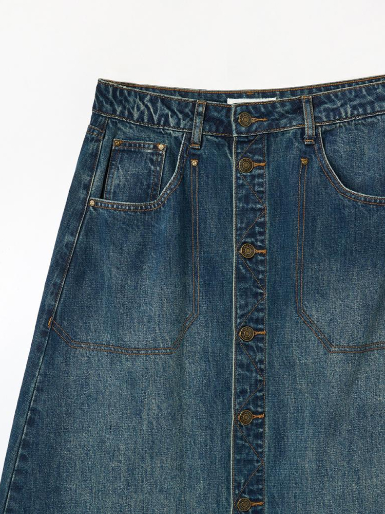 Джинсова спідниця DIVERSE модель 10045148 Фото