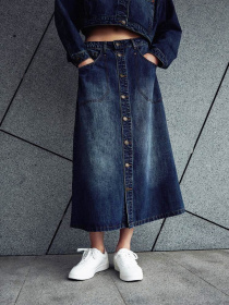 Джинсова спідниця DIVERSE модель 10045148 Фото