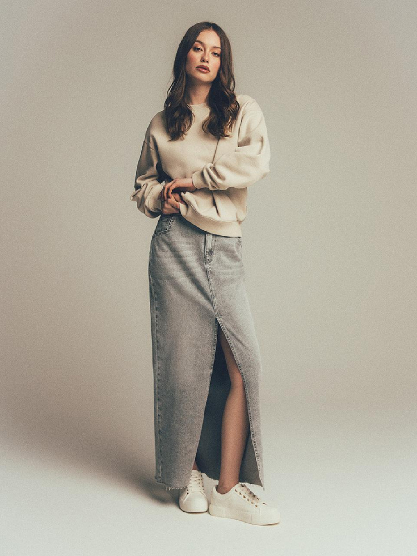 Джинсова спідниця DIVERSE модель 10046612 Фото