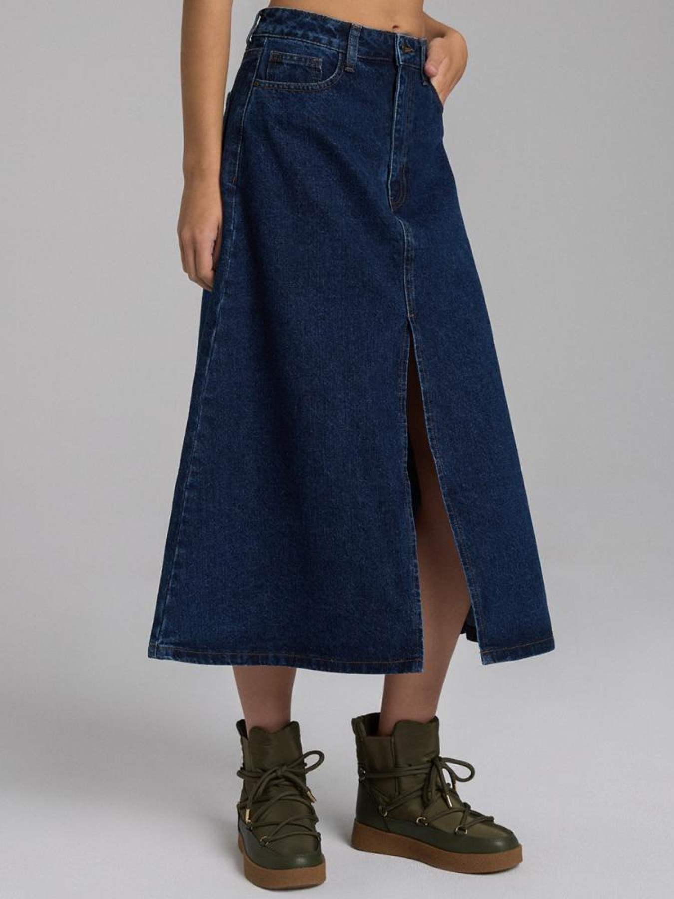 Джинсова спідниця DIVERSE модель 10045832 Фото