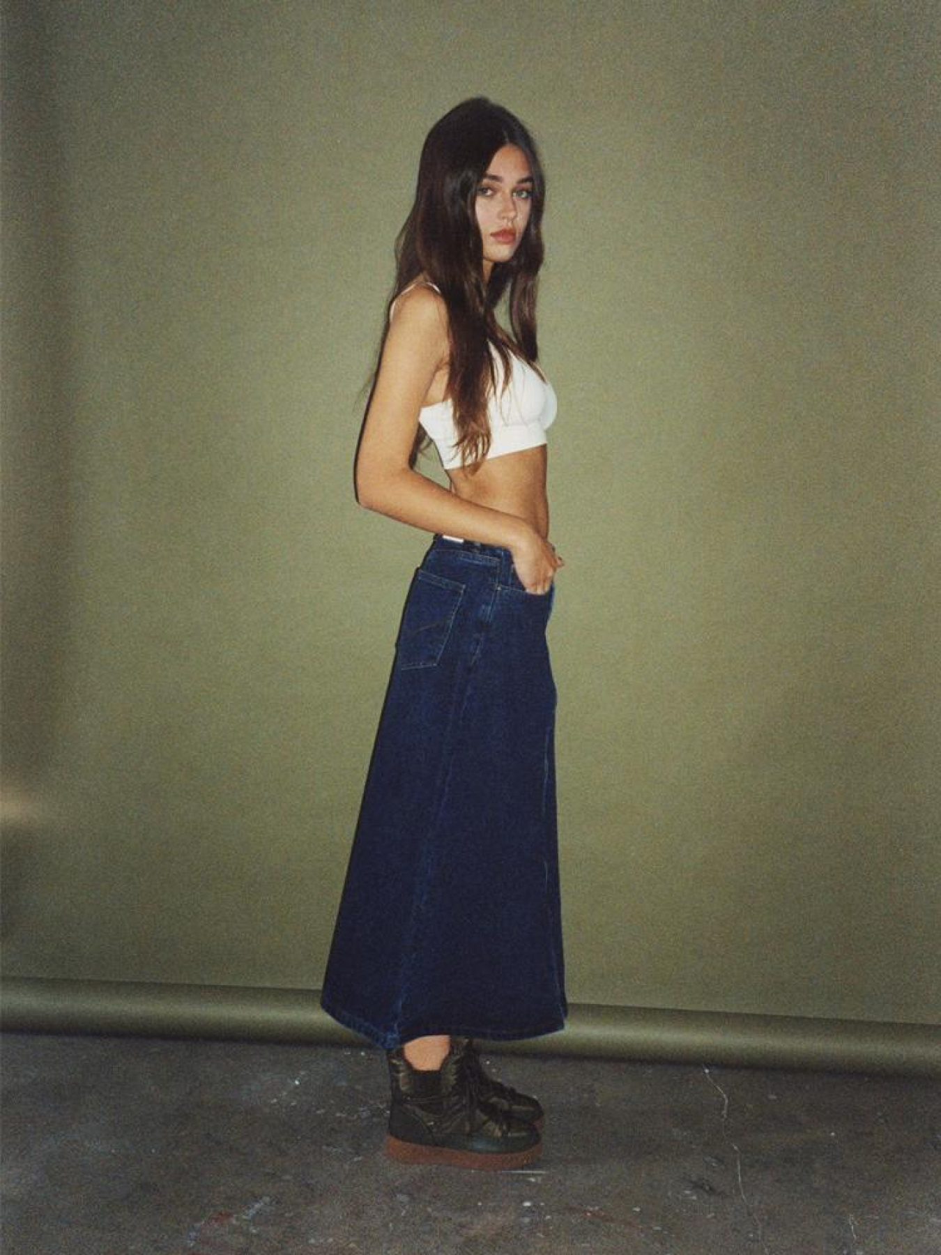 Джинсовая юбка DIVERSE модель 10045832 Фото