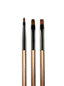 Набір двосторонніх пензликів GLOSS, 3 шт Пензлики GLOSS COMPANY модель 4823271407516 Набір двосторонніх пензликів GLOSS, 3 шт Пензлики GLOSS COMPANY модель 4823271407516 Фото