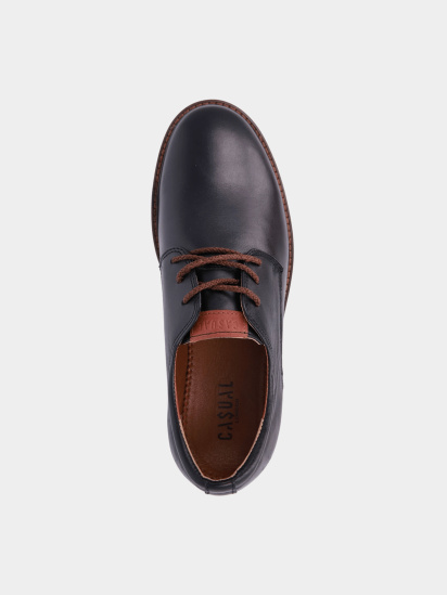 Туфлі Casual модель Кеж-1105Casual/7-19-чорн — фото 4 - INTERTOP